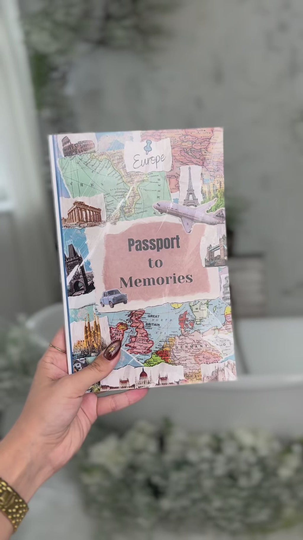 Interactive Travel Journal – Europe (English Version)